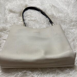 Francesco Biasia Italy Cream Shoulder Bag